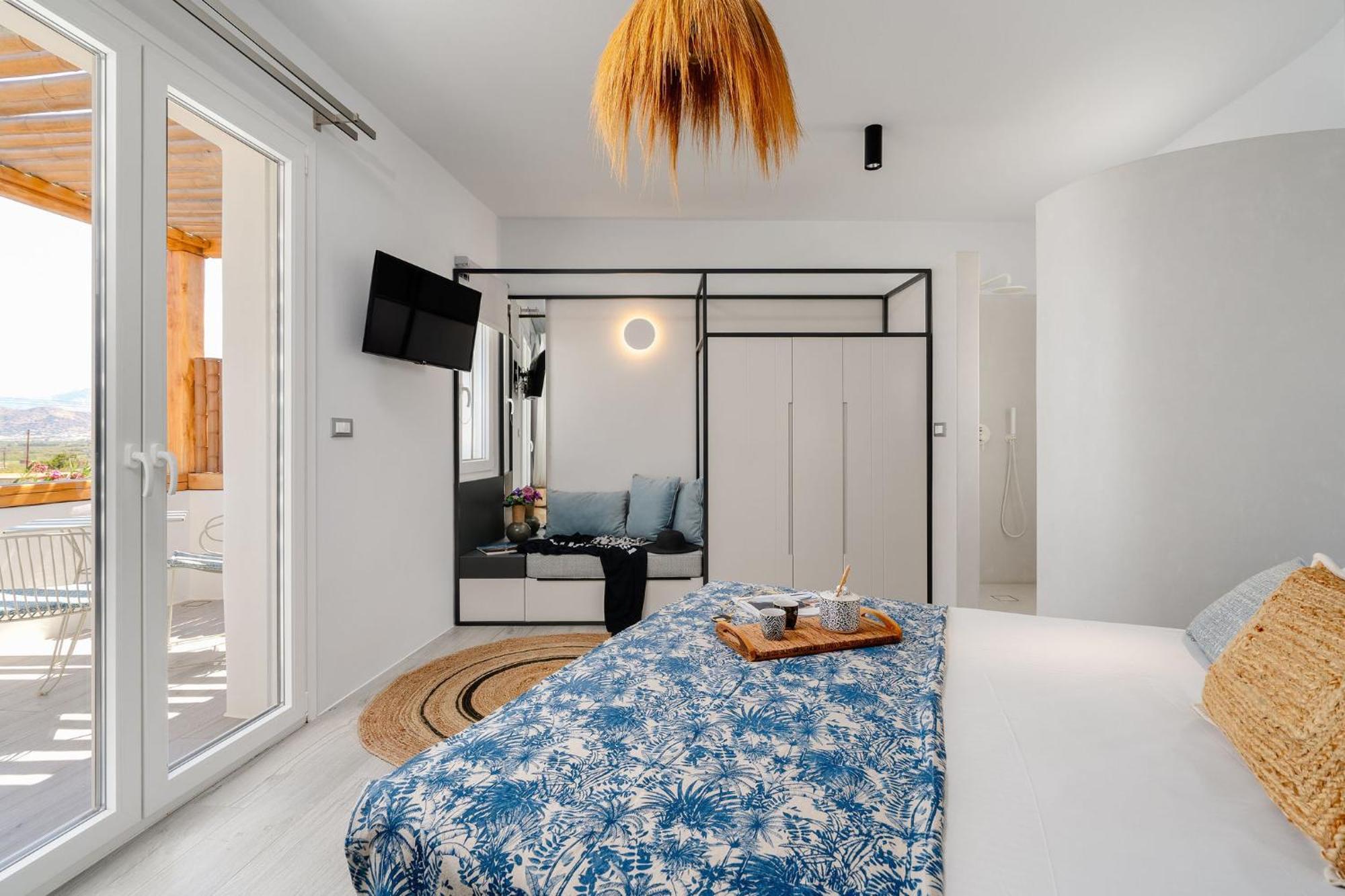 Sunday Luxury Suites Agia Anna  ภายนอก รูปภาพ
